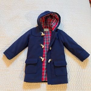 Jojo Maman Bebe Child Paddington Hooded Toggle Coat